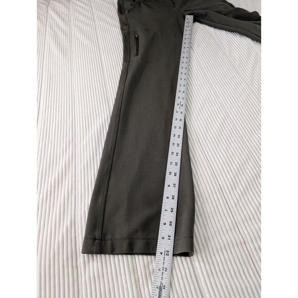 Title Nine Clamber Pants Womens 8 Green Mid Rise Zip Cargo Stretch - Picture 11 of 12